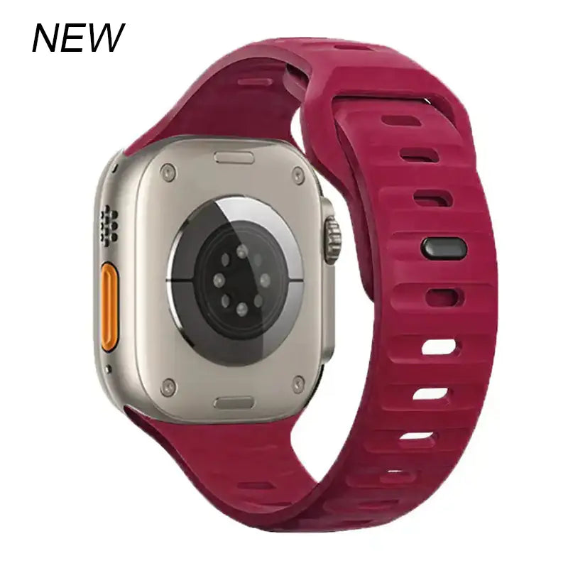 Silicone Watch Band for Apple Watch Series 9 Ultra2