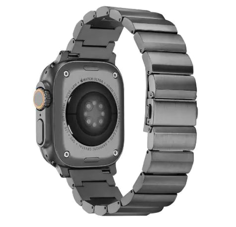 Premium Large Particle Titanium Alloy Watch Strap for Apple Watch