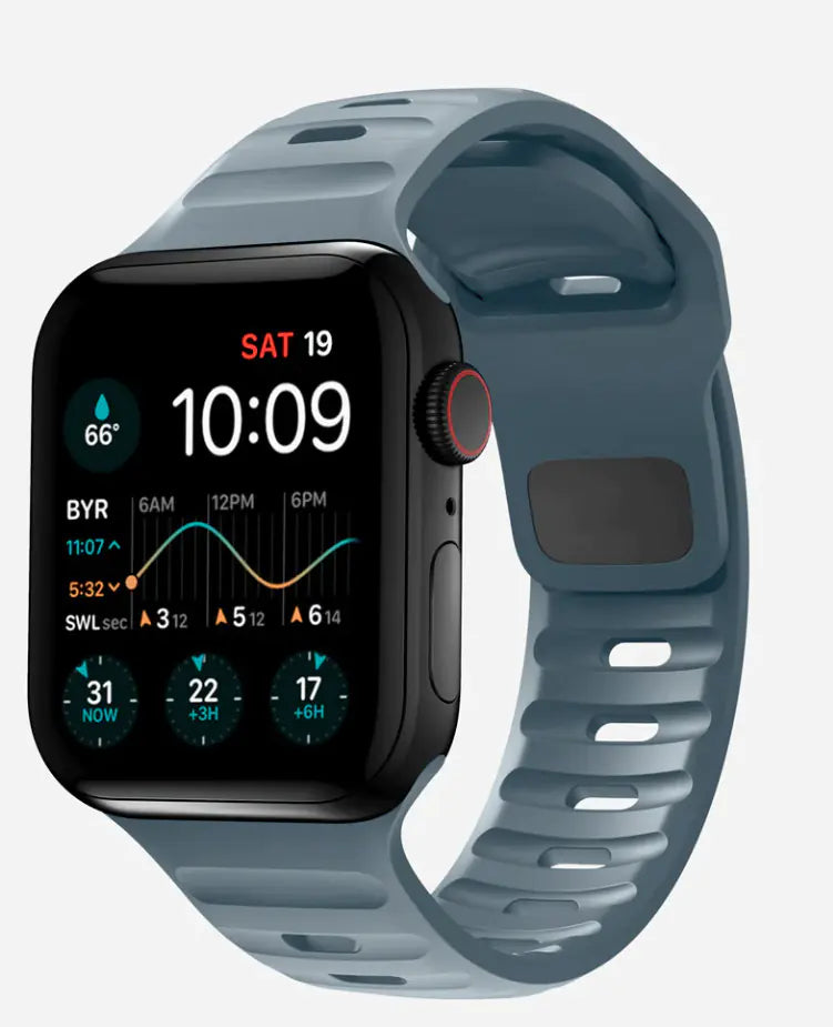 Silicone Watch Band for Apple Watch Series 9 Ultra2