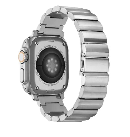 Premium Large Particle Titanium Alloy Watch Strap for Apple Watch